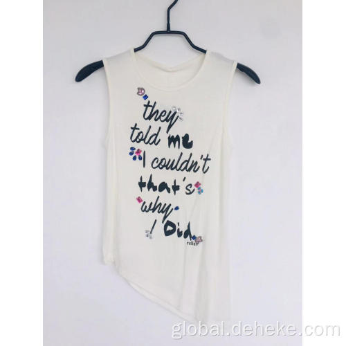 Girl's Knitted Fashion T Shirt Girl's knitted printted t shirt Supplier